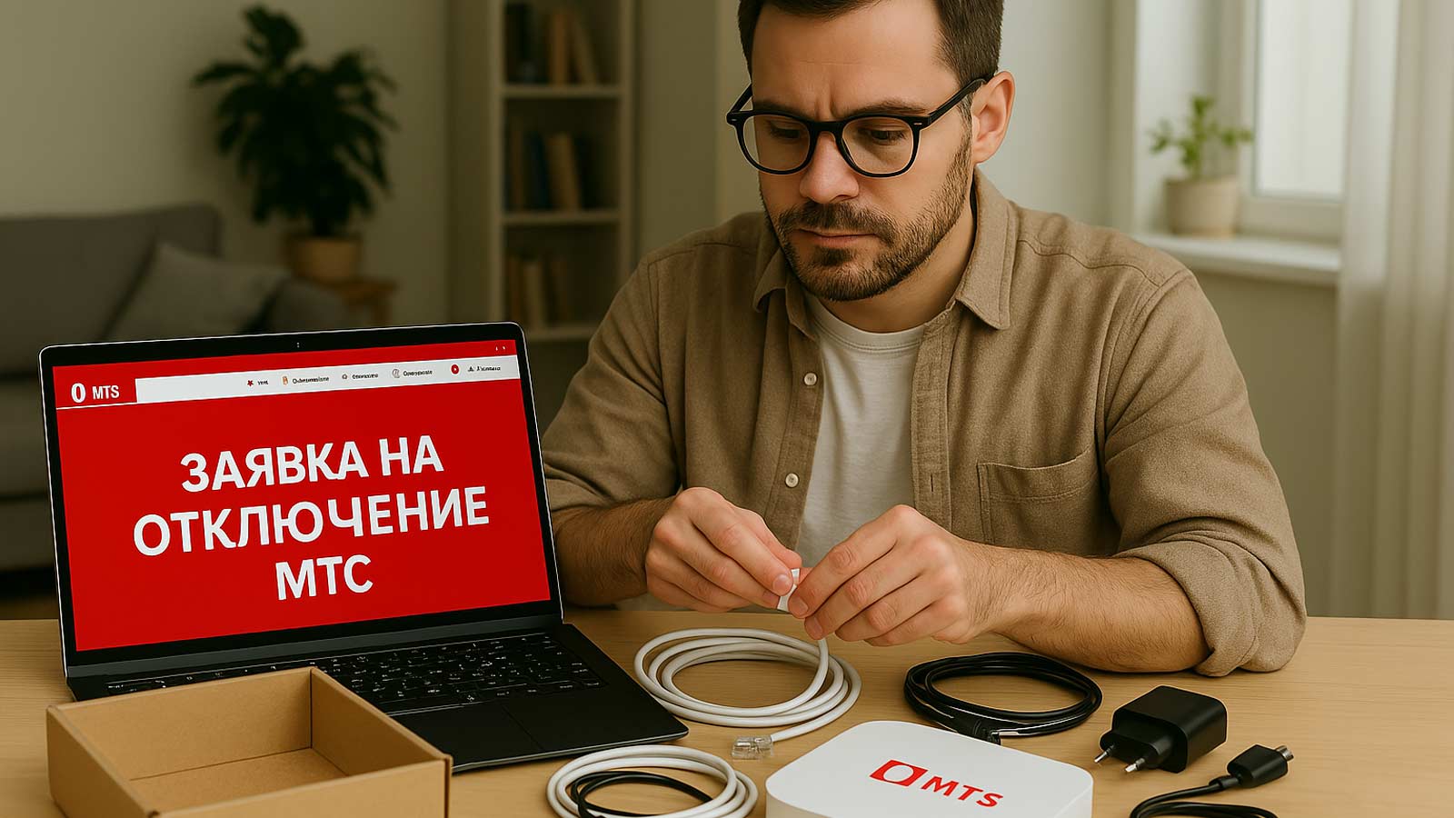 Как отключить домашний интернет и ТВ от «МТС»