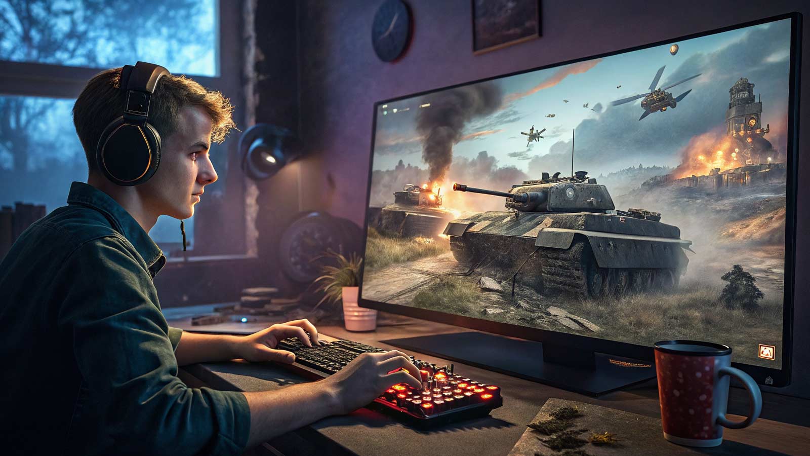 Пинг в World of Tanks